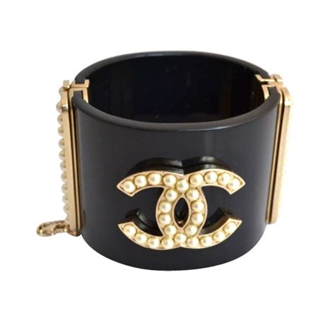 chanel braccialini|Chanel cuff bracelets.